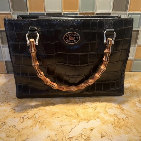Dooney & Bourke Bags Vintage Dooney And Bourke Black Crocodile